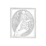 Skeleton Devil Enamel Pin Button