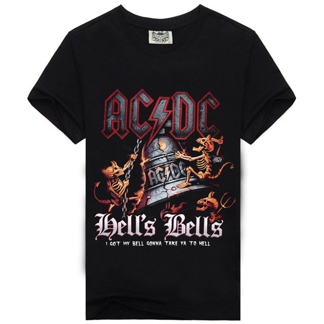1990 Vintage Super Rare ACDC Tee Shirt Hells Bells - Etsy
