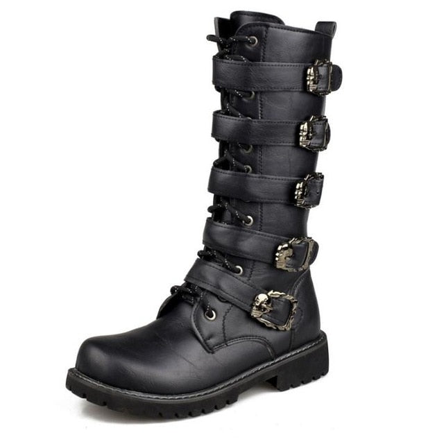 Unique sales combat boots