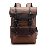 Large Capacity PU Leather Backpack