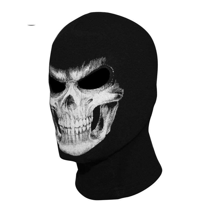 3D Skull Grim Balaclava Motorcycle Full Face Mask Hats Helmet Airsoft Paintball Snowboard Ski Shield Halloween Ghost Death Biker
