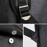 Large Capacity PU Leather Backpack