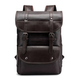 Large Capacity PU Leather Backpack