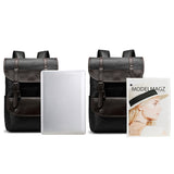 Large Capacity PU Leather Backpack