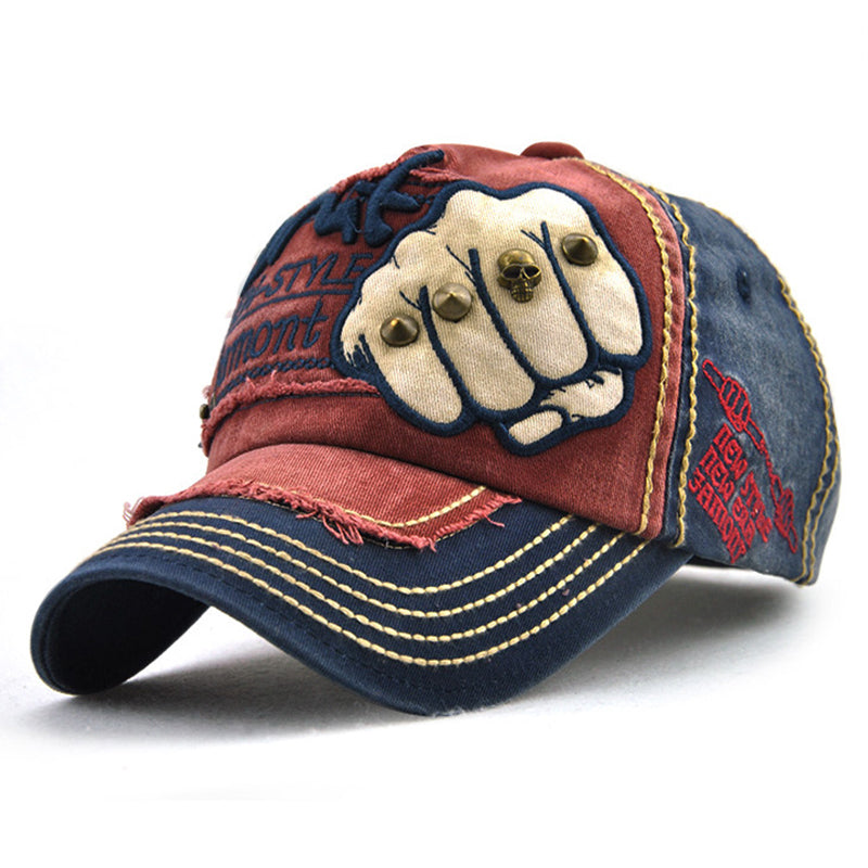 Unisex *Fist Pump *Embroidered * Hardwearing  *Baseball Hat