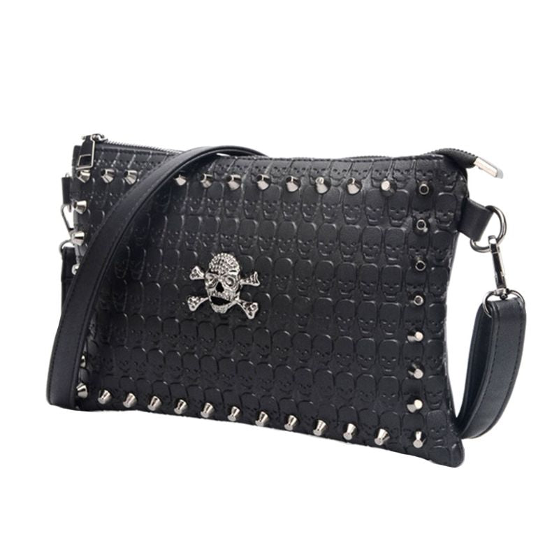 Skull Crossbody Vintage Handbag  *Messenger Shoulder Bag 