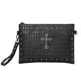 Skull Shoulder * IPAD  Bag   (Black (20cm<Max Length<30cm))