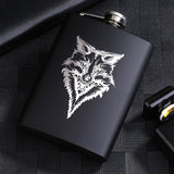 8oz(230ML) Stainless Steel  *Skull Hip Flasks 