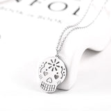 Skeleton Necklace Stainless Steel