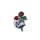 Gothic Skeleton Enamel Pins