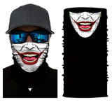 3D Seamless Skull Bandana  Covid Mask