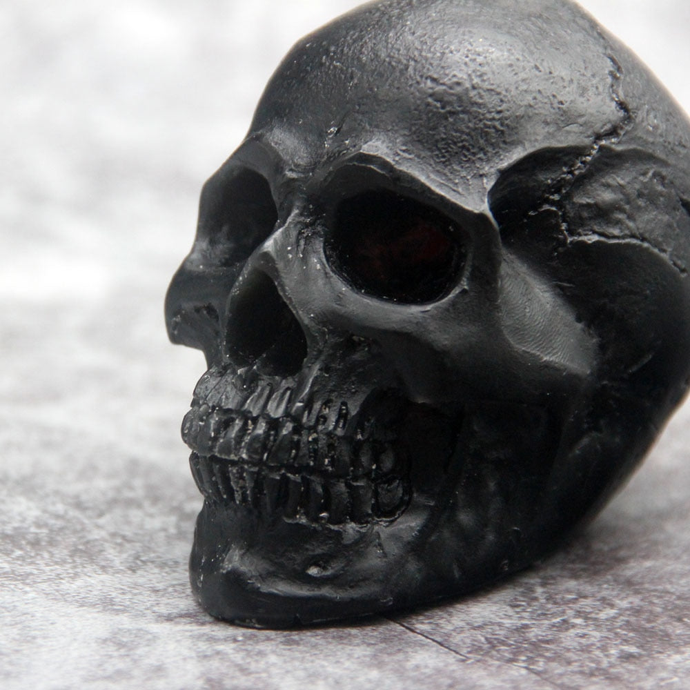Candle Skull Head 'Crying Candles'  Halloween Large smokeless Skeleton terror candle