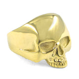 Skull Biker Ring Stainless Steel Jewelry Classic Punk Silver Black Gold Motor Biker Skull Ring Men Women SWR0036
