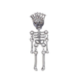 Earrings Skull Skeleton Man