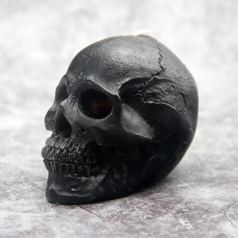 Candle Skull Head 'Crying Candles'  Halloween Large smokeless Skeleton terror candle