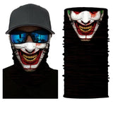 3D Seamless Skull Bandana  Covid Mask