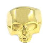 Skull Biker Ring Stainless Steel Jewelry Classic Punk Silver Black Gold Motor Biker Skull Ring Men Women SWR0036