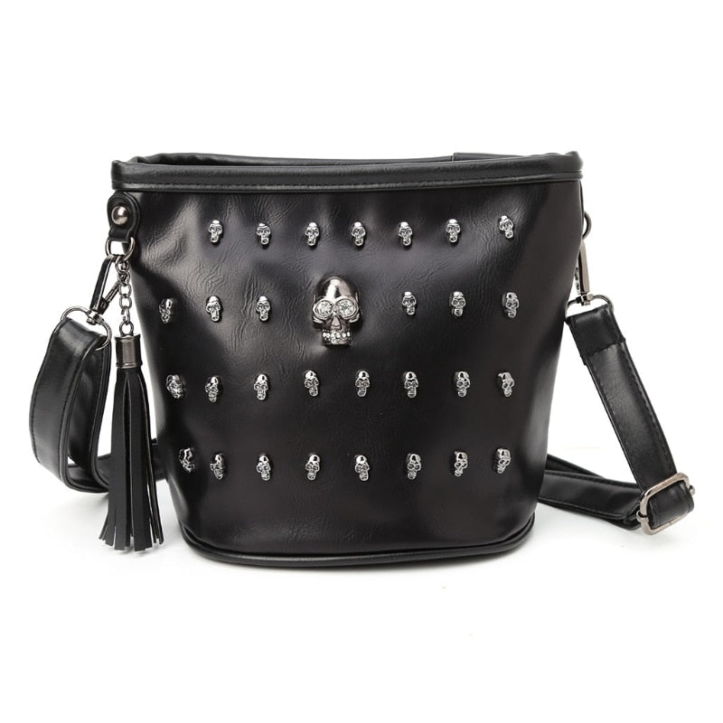 Women's *Skull *Gothic  *Messenger *Shoulder Bag *Crossbody Handbag