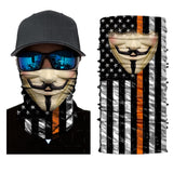 3D Seamless Skull Bandana  Covid Mask