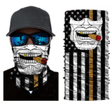3D Seamless Skull Bandana  Covid Mask