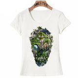 Women's Basics T-Shirt Sugar Skull Series Collection 2021