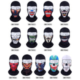 3D Orcs Clown Balaclava Joker V for Vendetta Mask Motorcycle Moto Ski Snowboard Hat Helmet Liner Biker Face Shield Cap Men Women