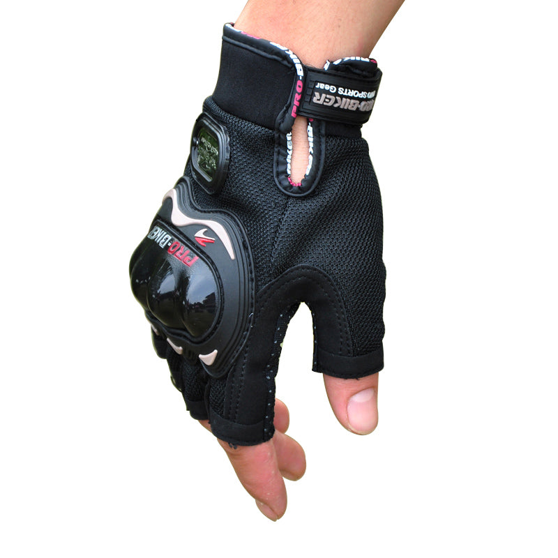 Biker 1/2 Finger Motorcycle Gloves