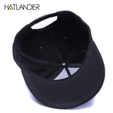 Cotton Baseball Snapback Cap Embroidered Skeleton doing "The Bolt"