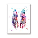 Skeleton Anatomy Canvas Art
