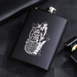 8oz(230ML) Stainless Steel  *Skull Hip Flasks 