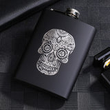 8oz(230ML) Stainless Steel  *Skull Hip Flasks 