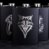 8oz(230ML) Stainless Steel  *Skull Hip Flasks 