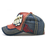 Men Women Fist Letter Embroidery Baseball Hat