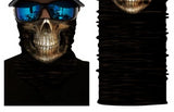 3D Seamless Skull Bandana  Covid Mask
