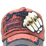 Men Women Fist Letter Embroidery Baseball Hat