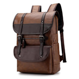 Large Capacity PU Leather Backpack