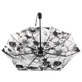 Wind Resistant Skull Automatic Umbrella