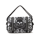 Skull Printed Crossbody Bag