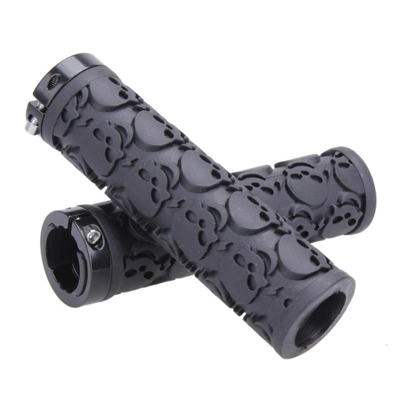 Anti-slip Lockable Skulls Handle Grips