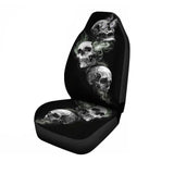 3D Skull Print Front Car Seat Cover SUV Car Accessories