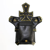 Skull Rivet Waist Motorcycle Drop leg Bag