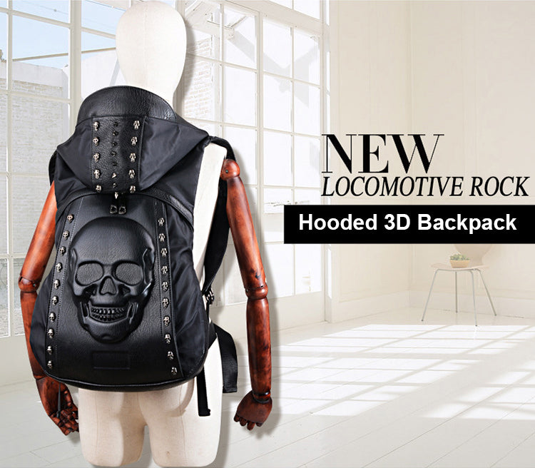 3d skull backpack deals