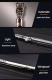 Pirate Skull & Cross Bones Automatic Folding Umbrella
