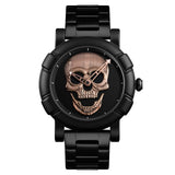 Steampunk Skull Head Watch