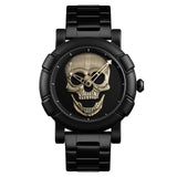 Steampunk Skull Head Watch
