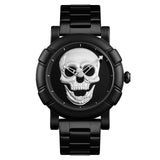 Steampunk Skull Head Watch
