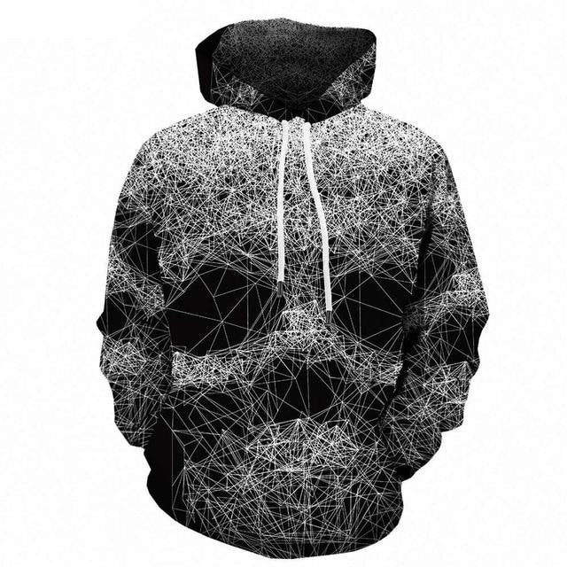 Skull 3D Hoodie Sweatshirt L-6XL