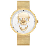 Steampunk Skull Head Watch