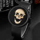 Steampunk Skull Head Watch