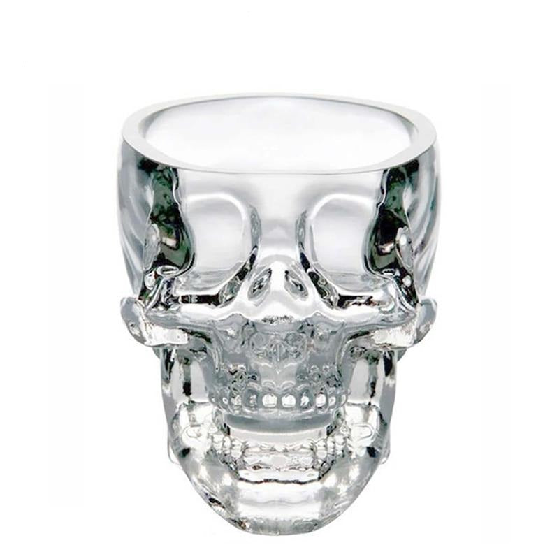 Crystal Skull Head Cup Shot Glass Cup For Whiskey